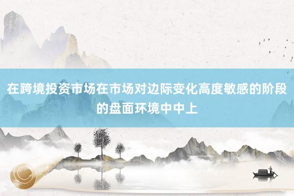 在跨境投资市场在市场对边际变化高度敏感的阶段的盘面环境中中上